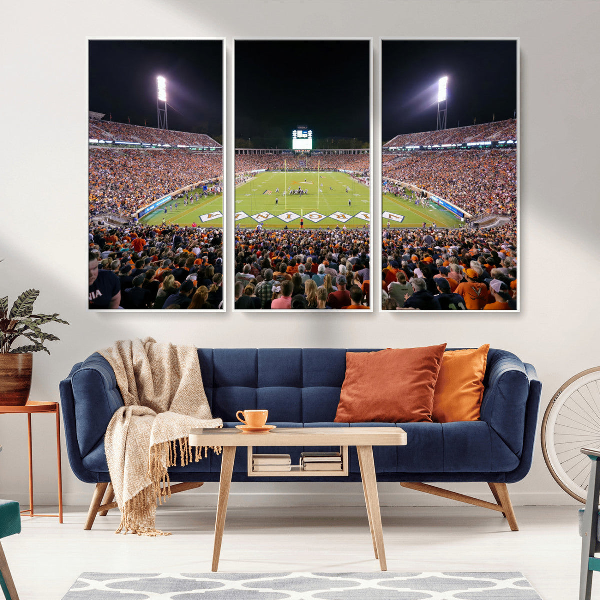 Virginia Cavaliers Football Team Print - Charlottesville