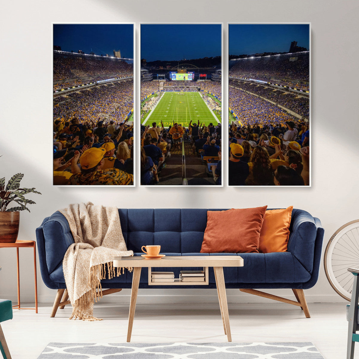 Pittsburgh Panthers Football Team Print - Pittsburgh