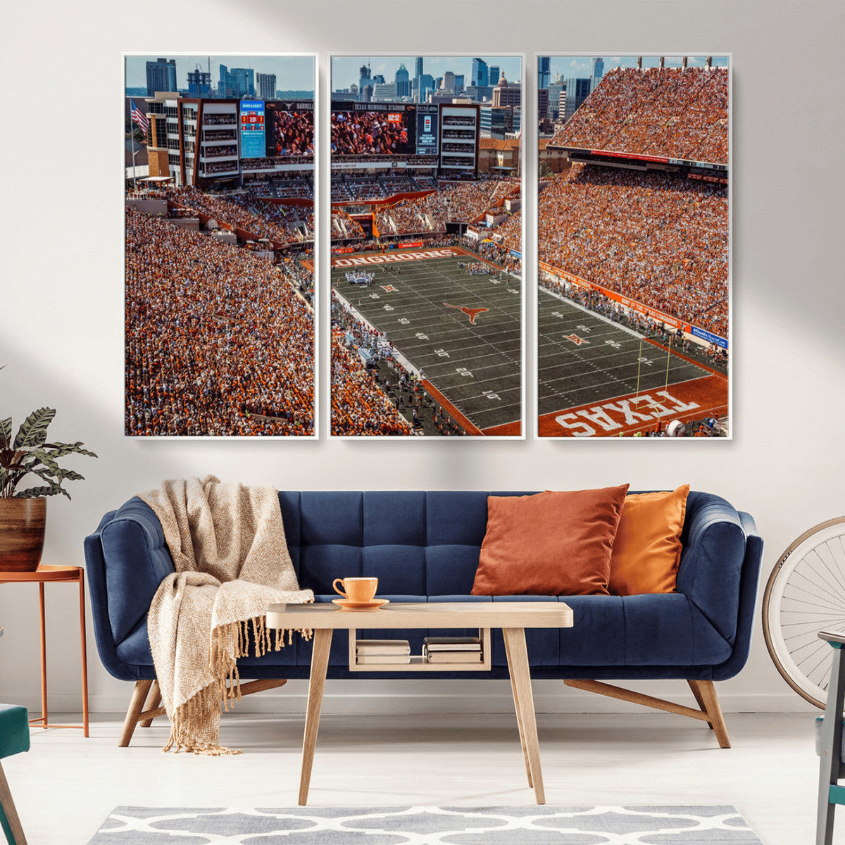 University of Texas Longhorns Football Team Print - Austin