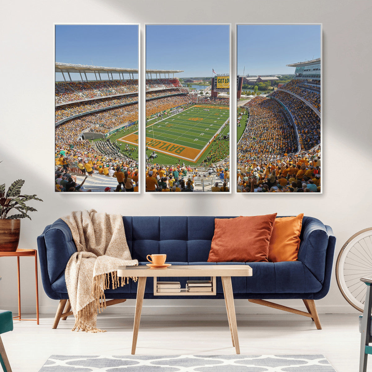Baylor University Bears Football Team Print - Waco McLane