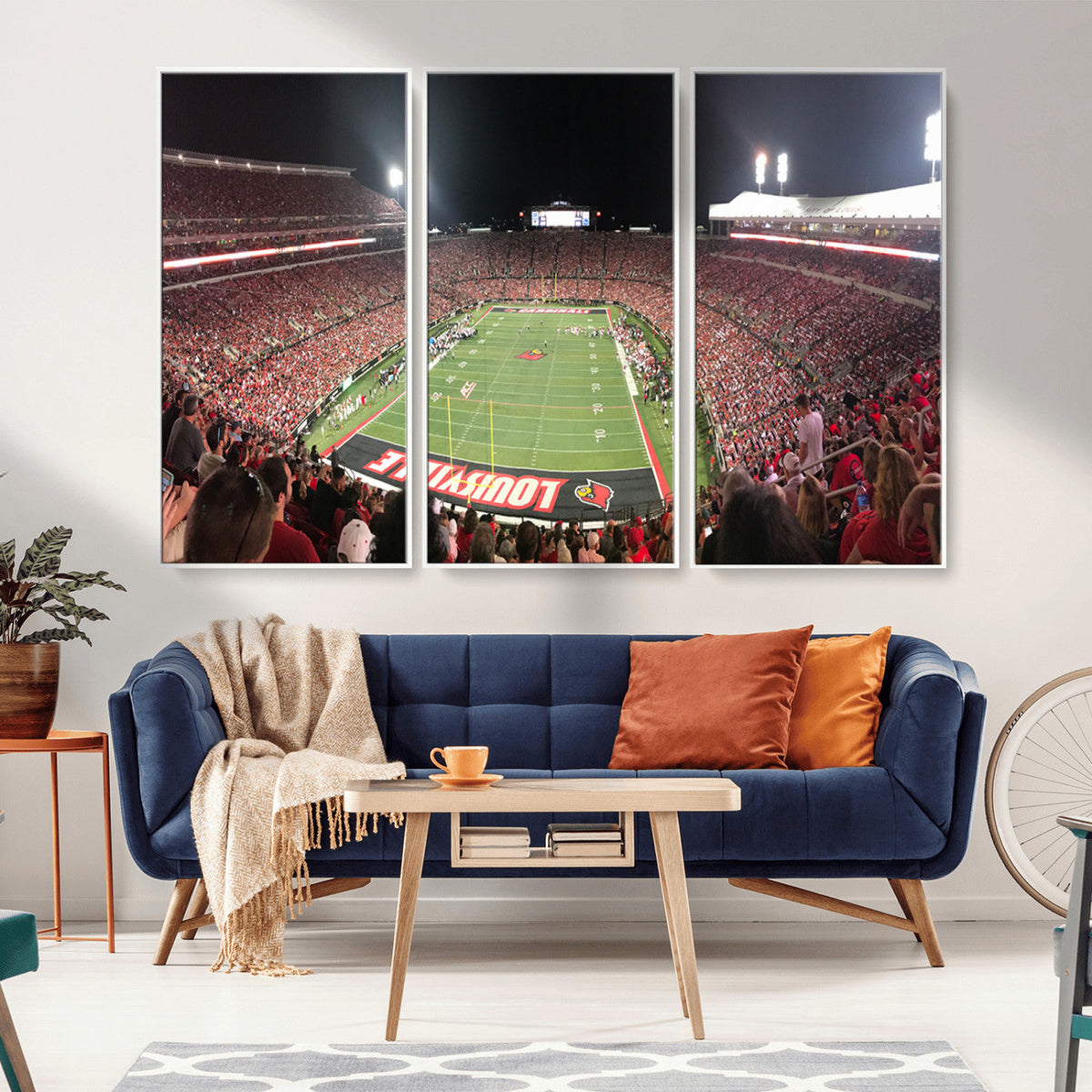 University of Louisville Cardinals Football Team Print -