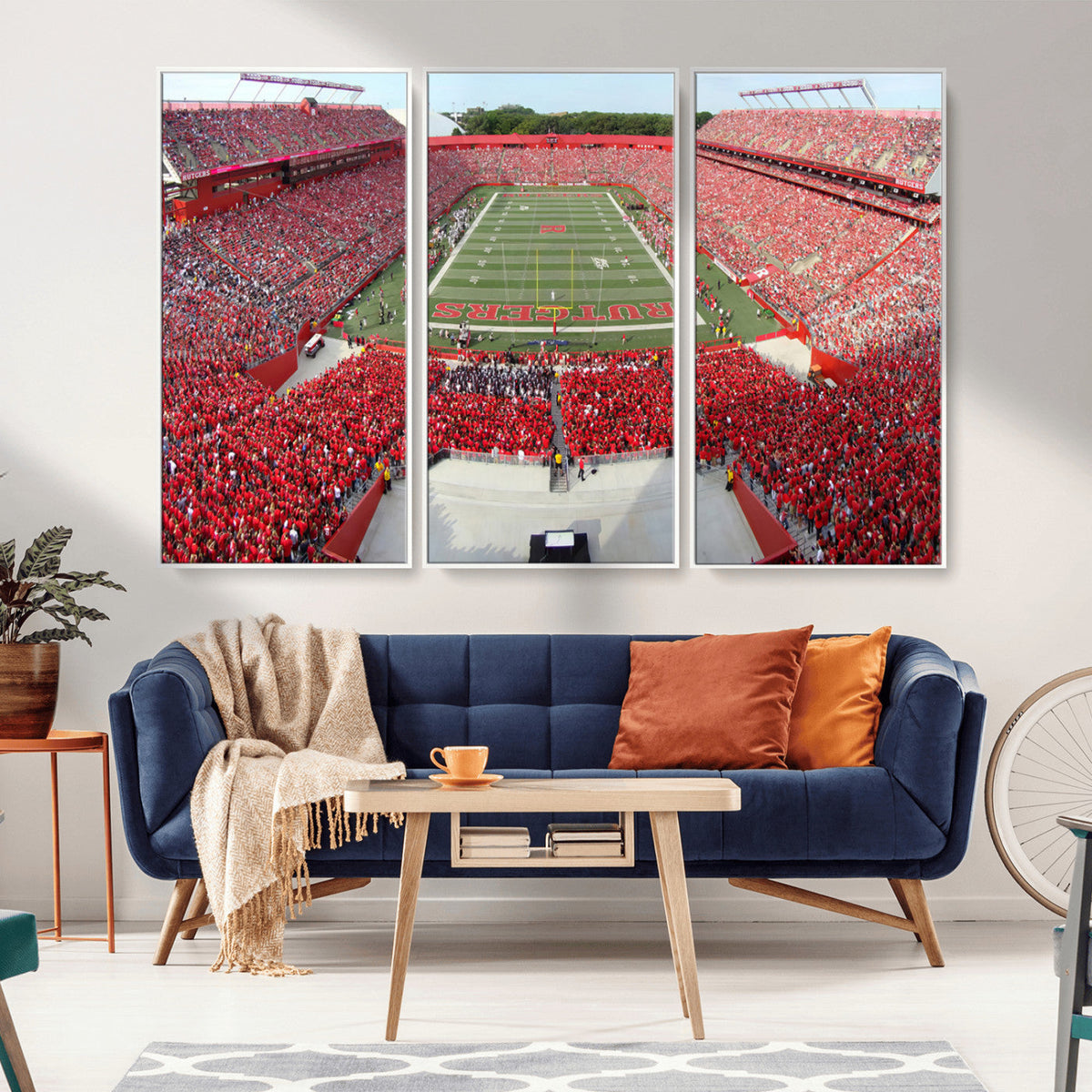 Rutgers Scarlet Knights Football Team Print - Piscataway SHI