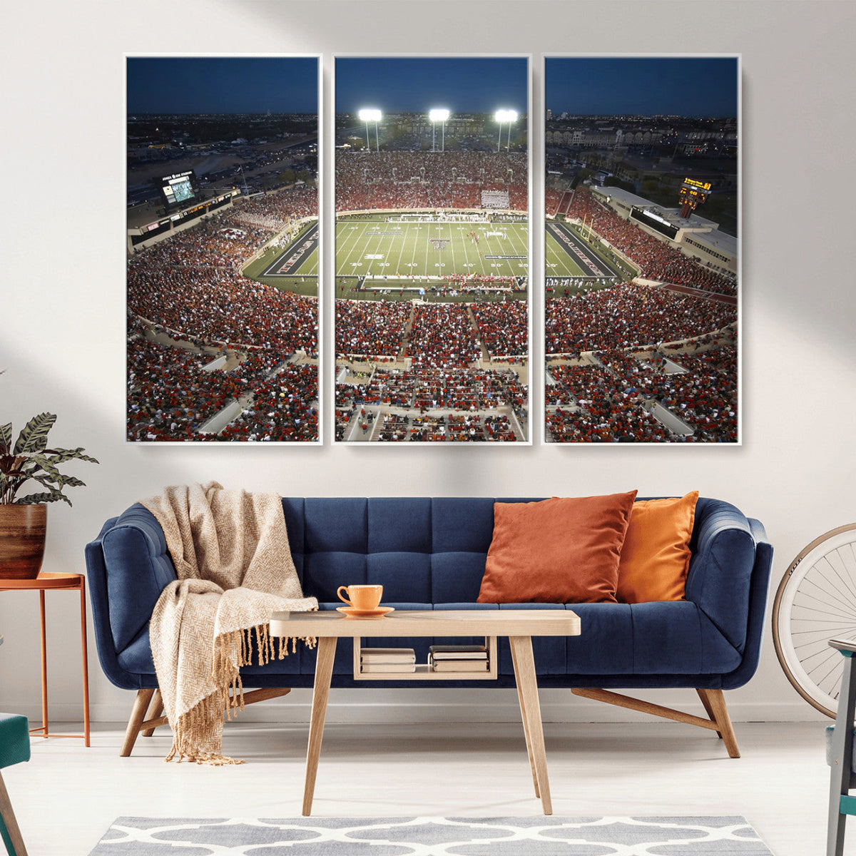 Texas Tech Red Raiders Football Team Print - Lubbock Jones