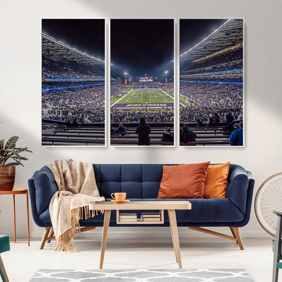 The University of Washington Huskies Football Team Print -