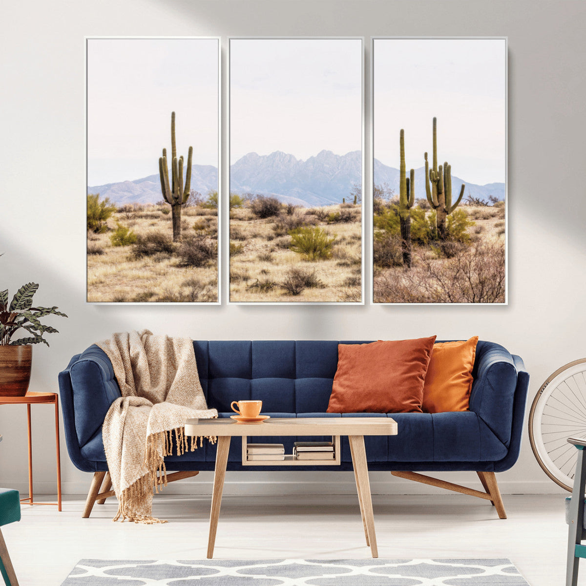Arizona Desert Wall Art Print | Arizona Desert Canvas Print