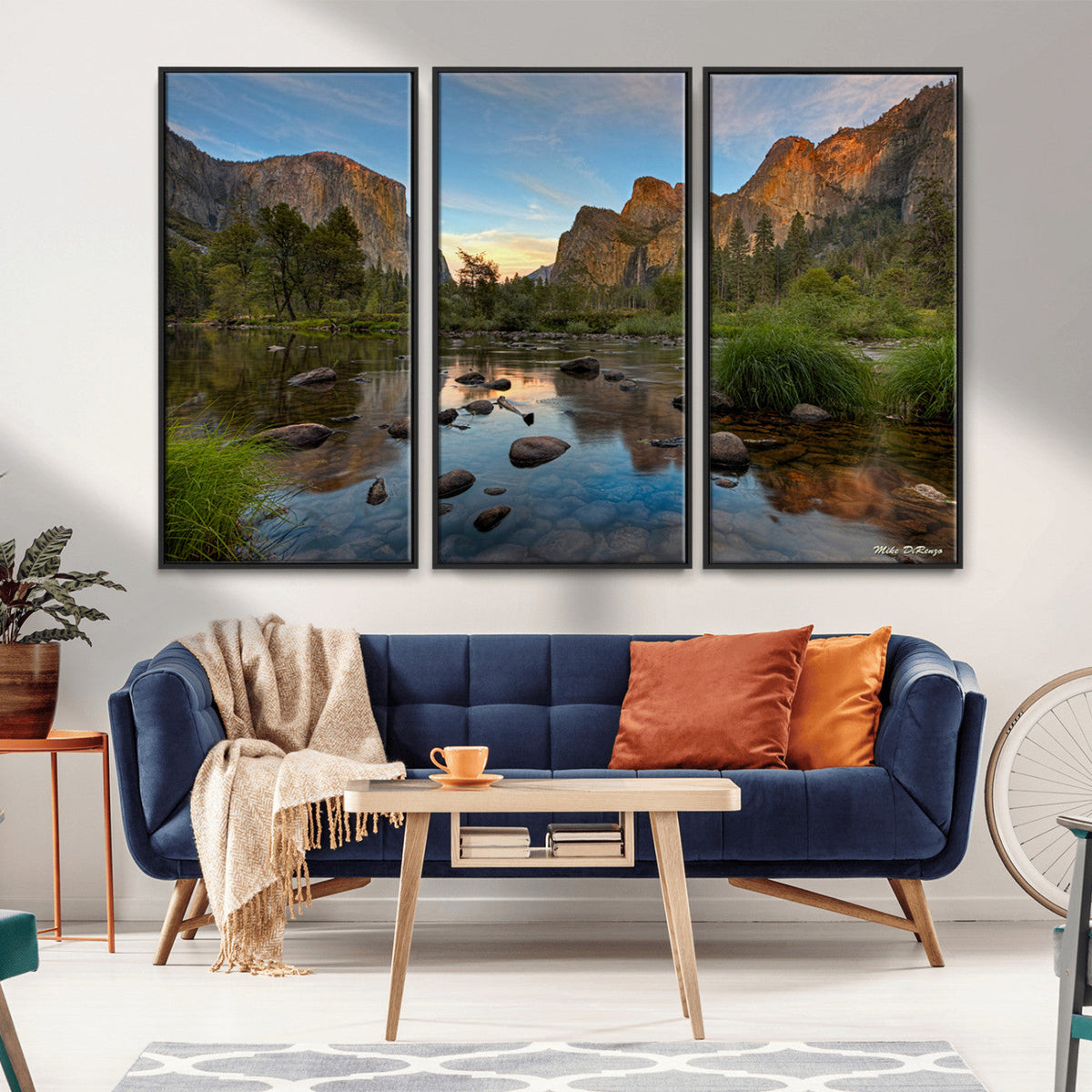 Yosemite Valley Wall Art Canvas Print – Framed El Capitan