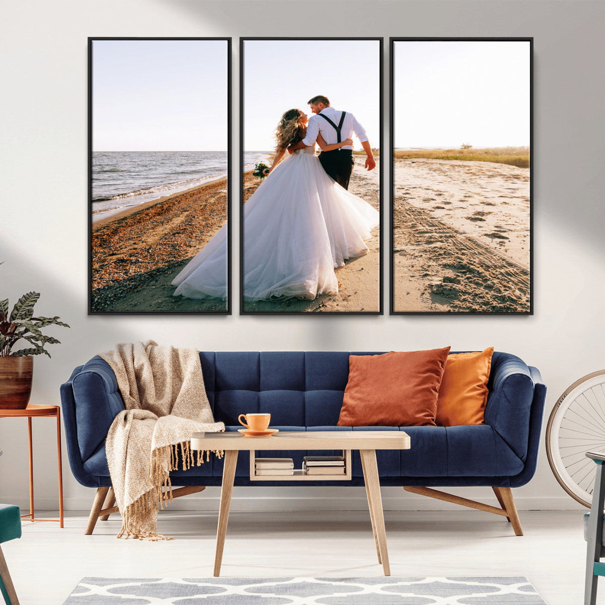 Framed Custom Canvas Print - Personalized Wall Art for Home