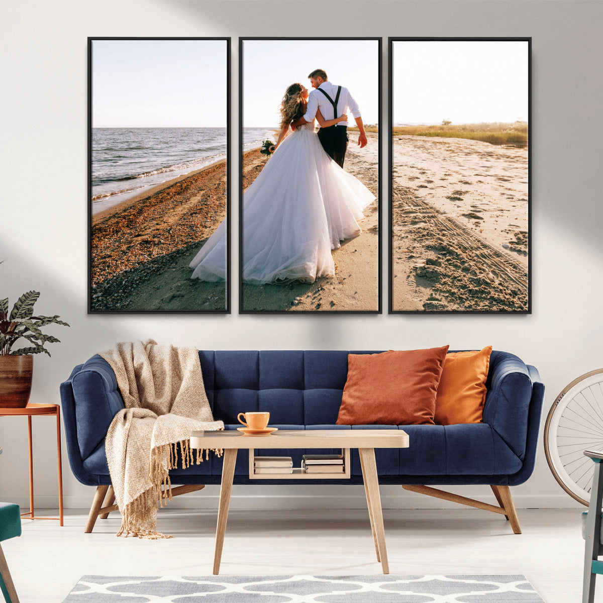 Personalized Custom Photo Wall Art Canvas Print, Unique