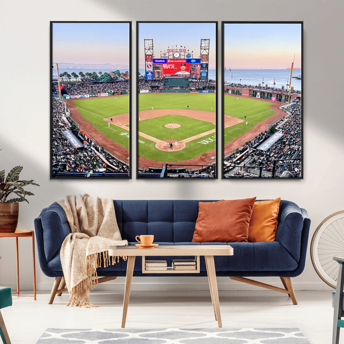 San Francisco Giants Baseball Team Print - Oracle Park