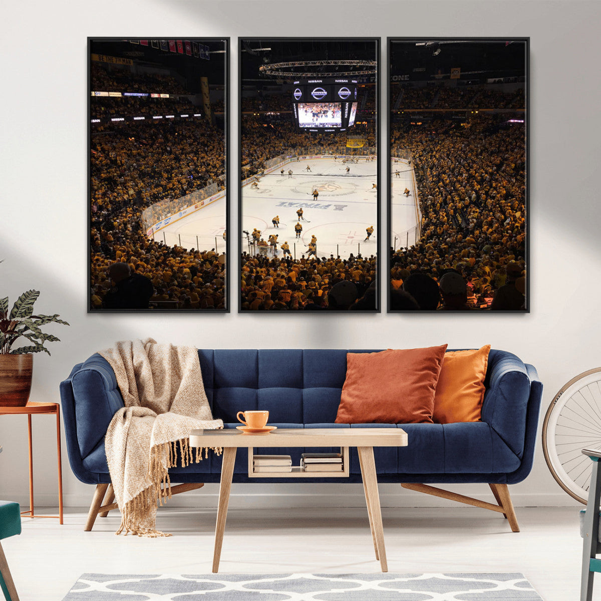 Bridgestone Arena - Nashville Predators Hockey Team Print -