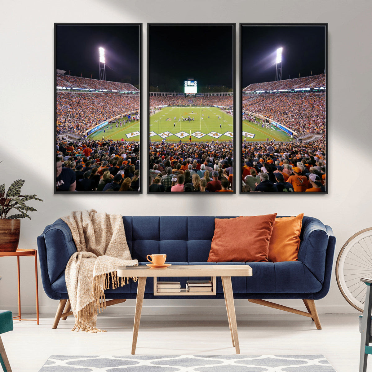 Virginia Cavaliers Football Team Print - Charlottesville