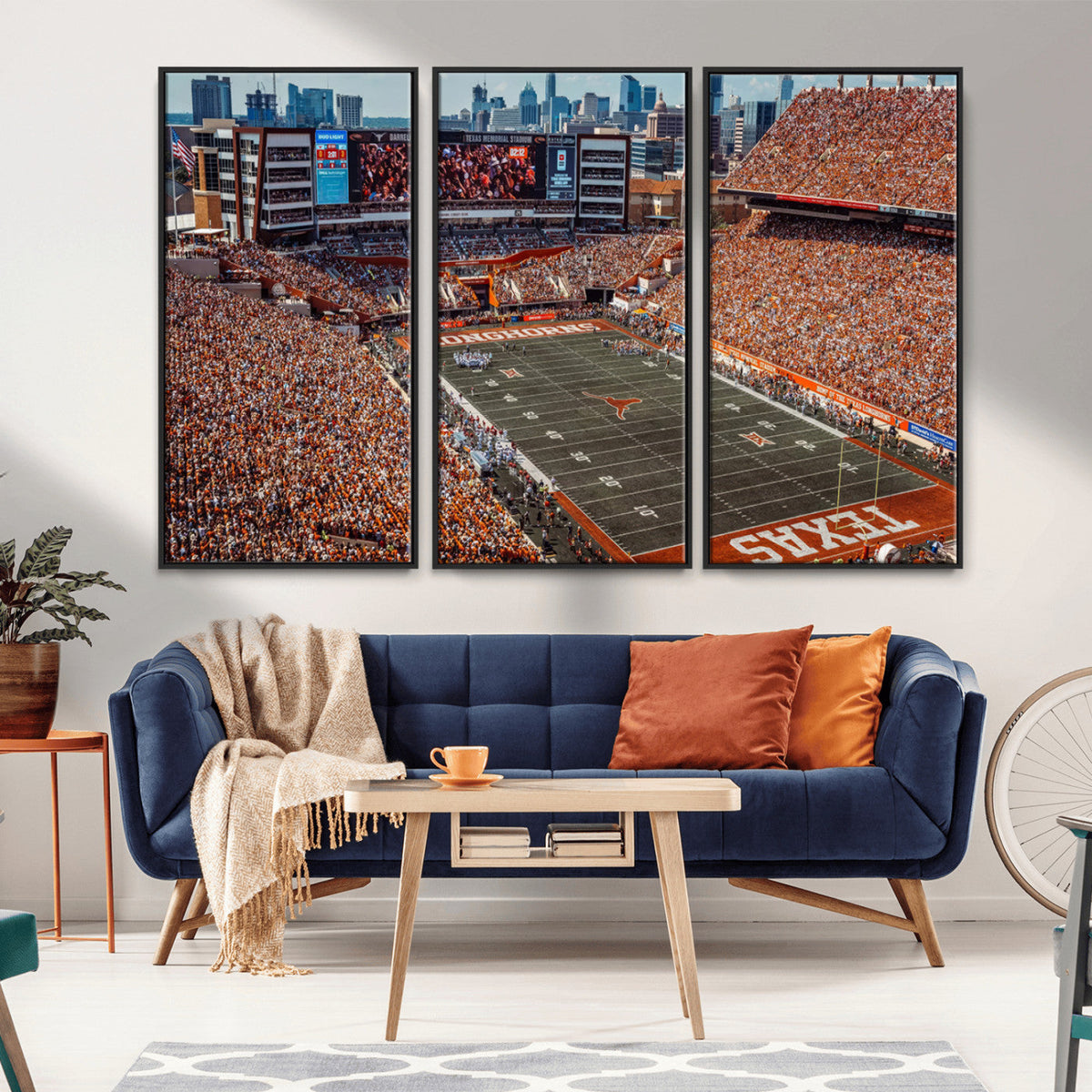 University of Texas Longhorns Football Team Print - Austin