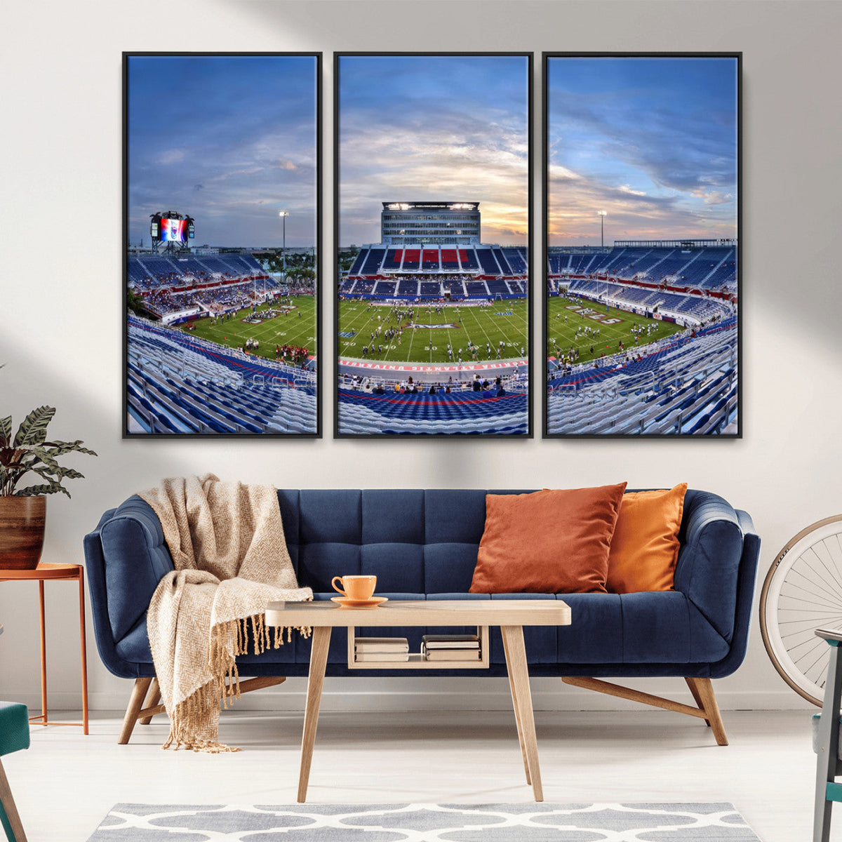 Florida Atlantic University Owls Football Team Print - Boca