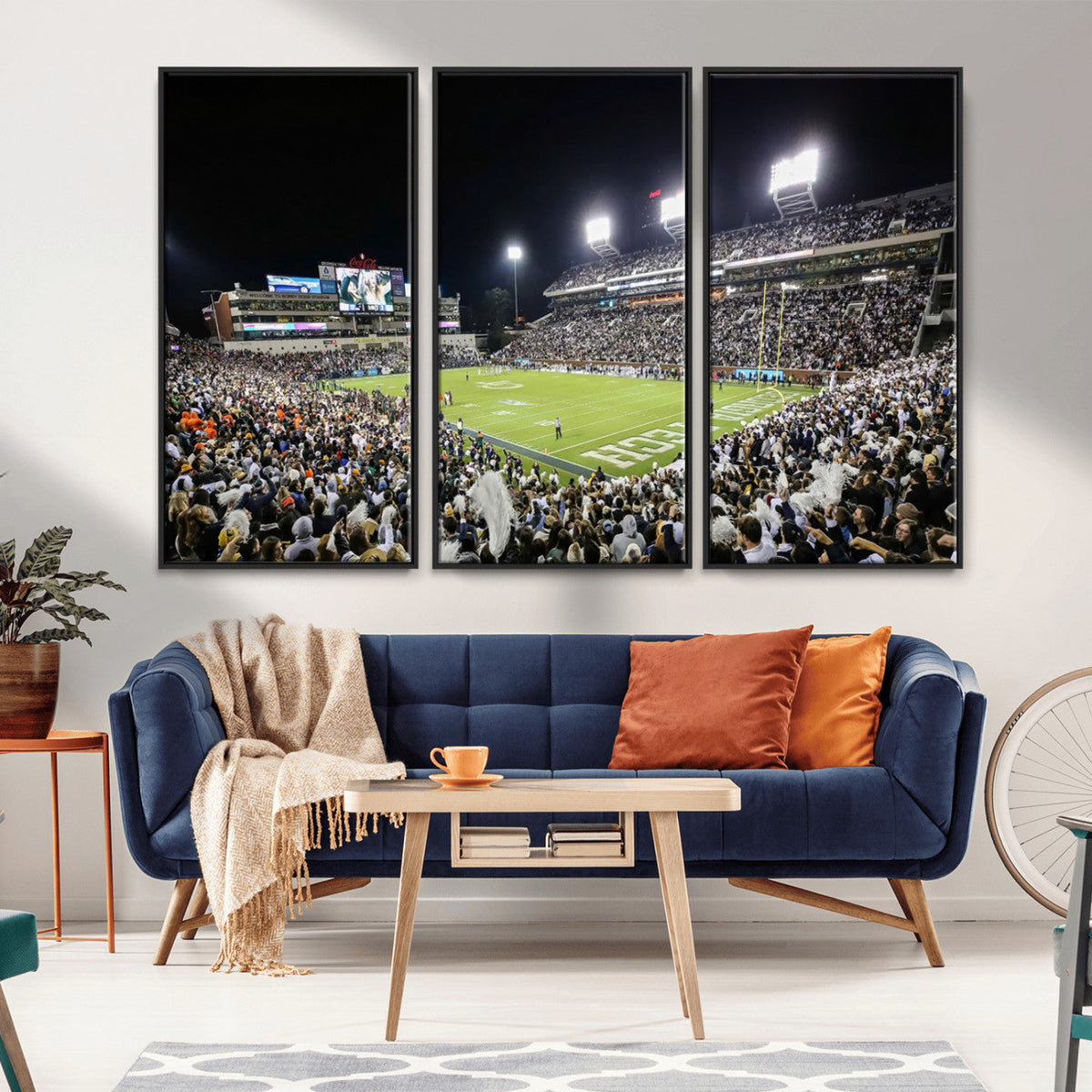 Georgia Tech Yellow Jackets Football Team Print - Atlanta