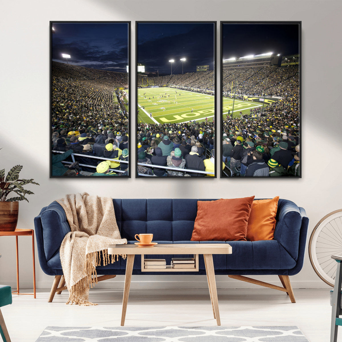 University of Oregon Ducks Football Team Print - Eugene