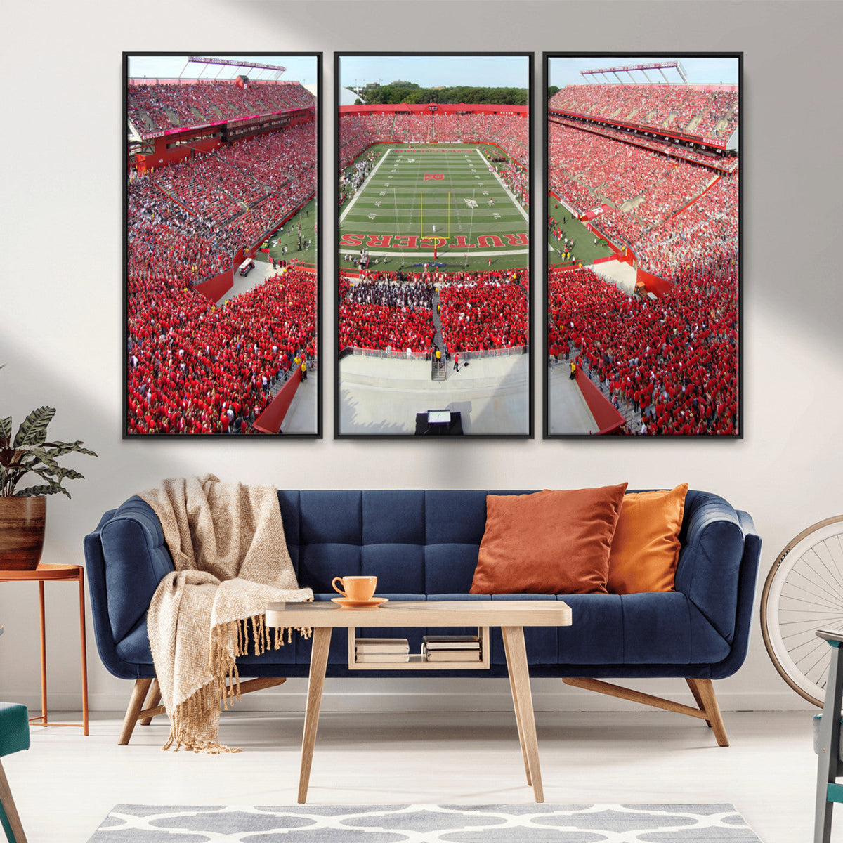 Rutgers Scarlet Knights Football Team Print - Piscataway SHI