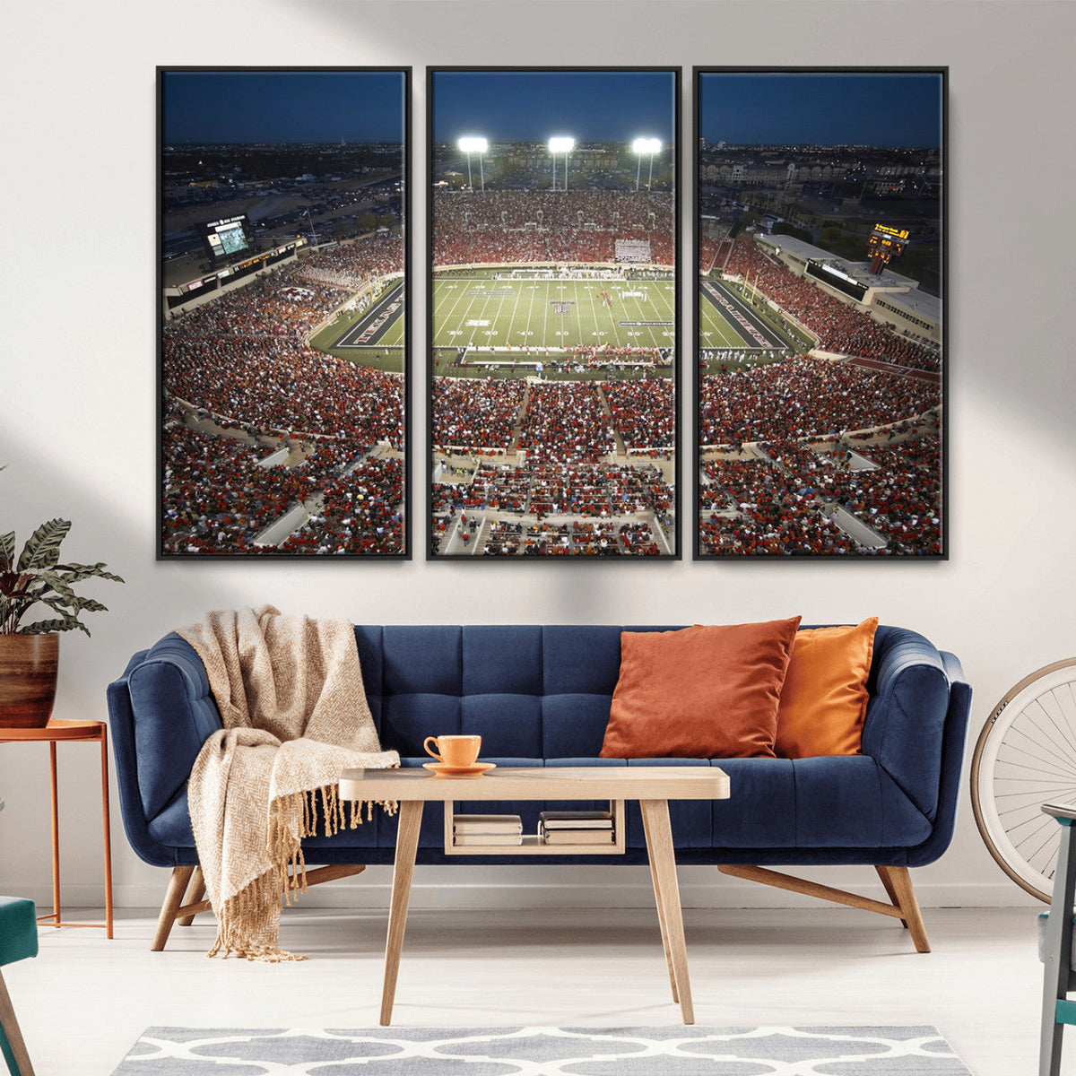 Texas Tech Red Raiders Football Team Print - Lubbock Jones
