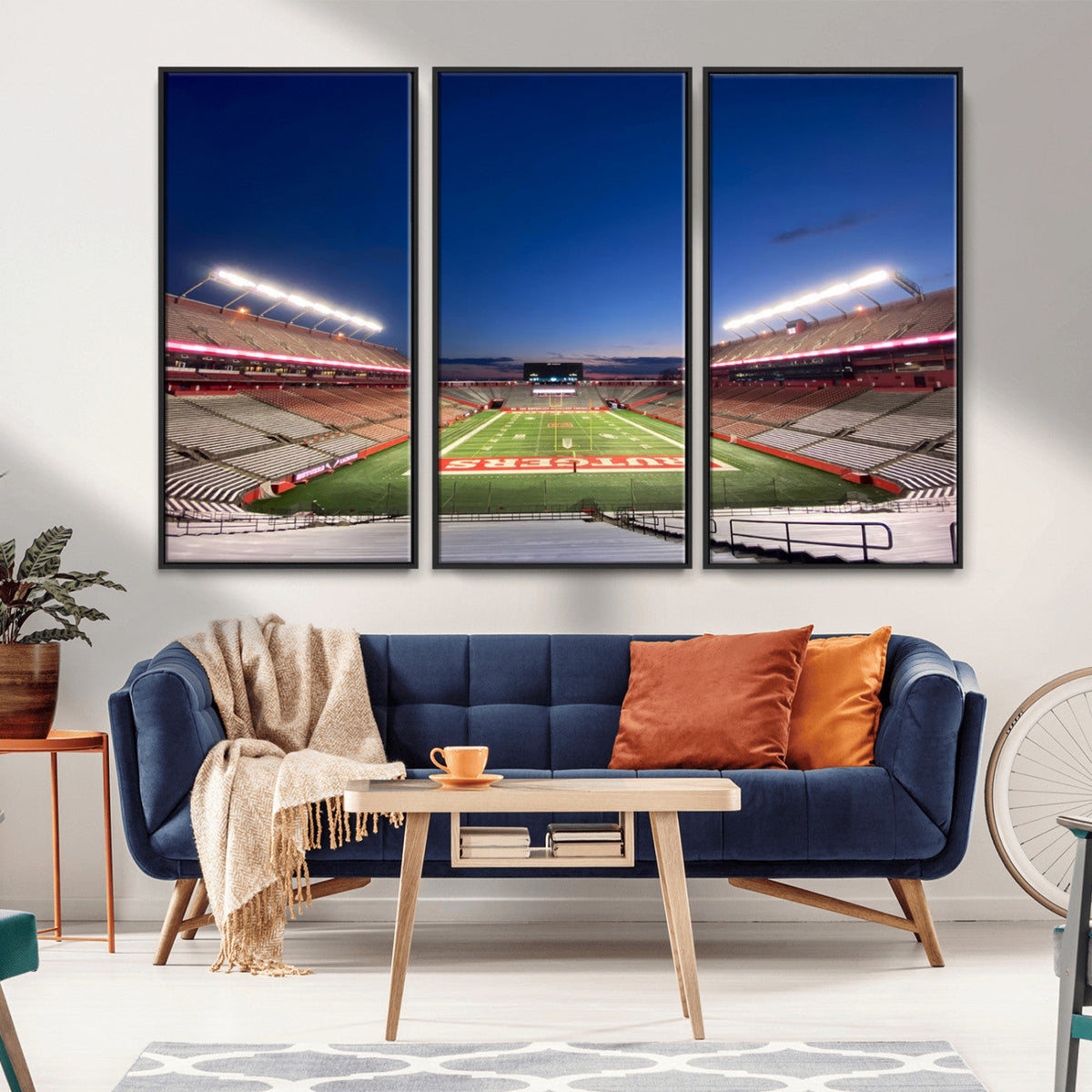 Rutgers Scarlet Knights Football Team Print - Piscataway SHI