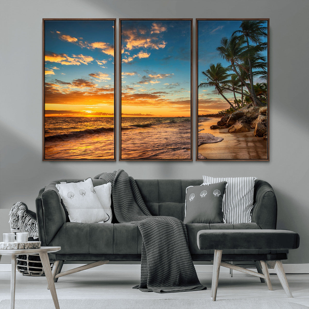 Sunset Wall Art Canvas Print