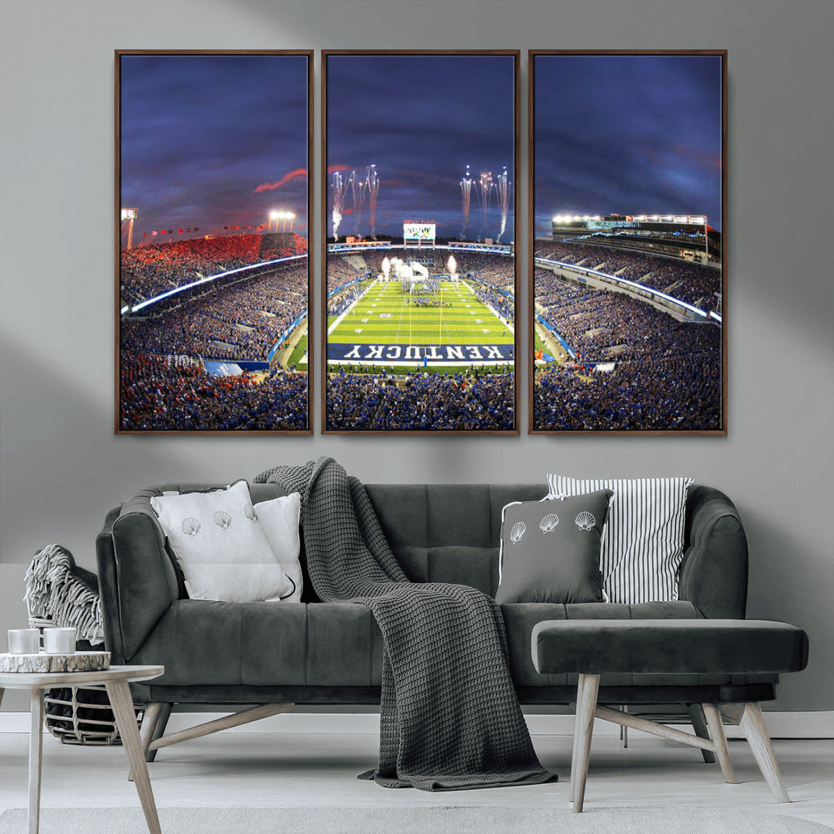 Kroger Field Canvas Wall Art - Kentucky Stadium Wall Art