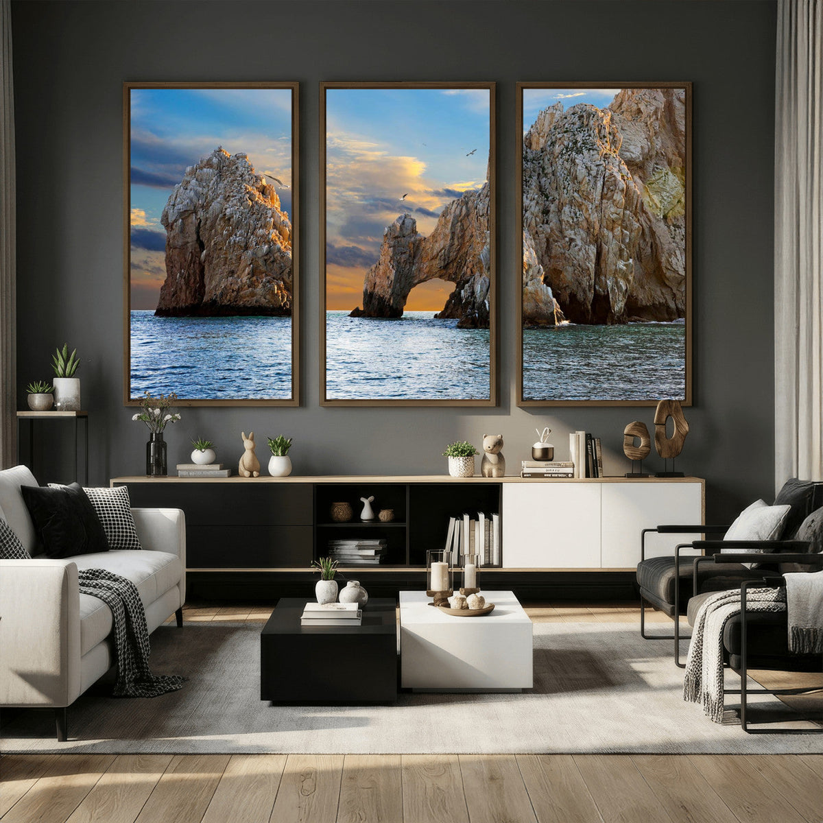 The Arch Cabo San Lucas Ocean Arch Wall Art Canvas Print,