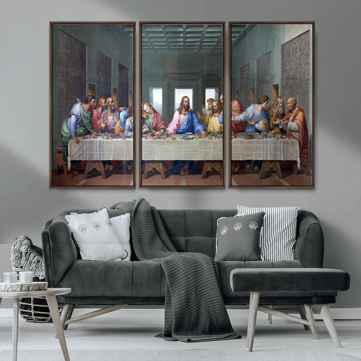 The Last Supper Multi Panel Canvas Wall Art