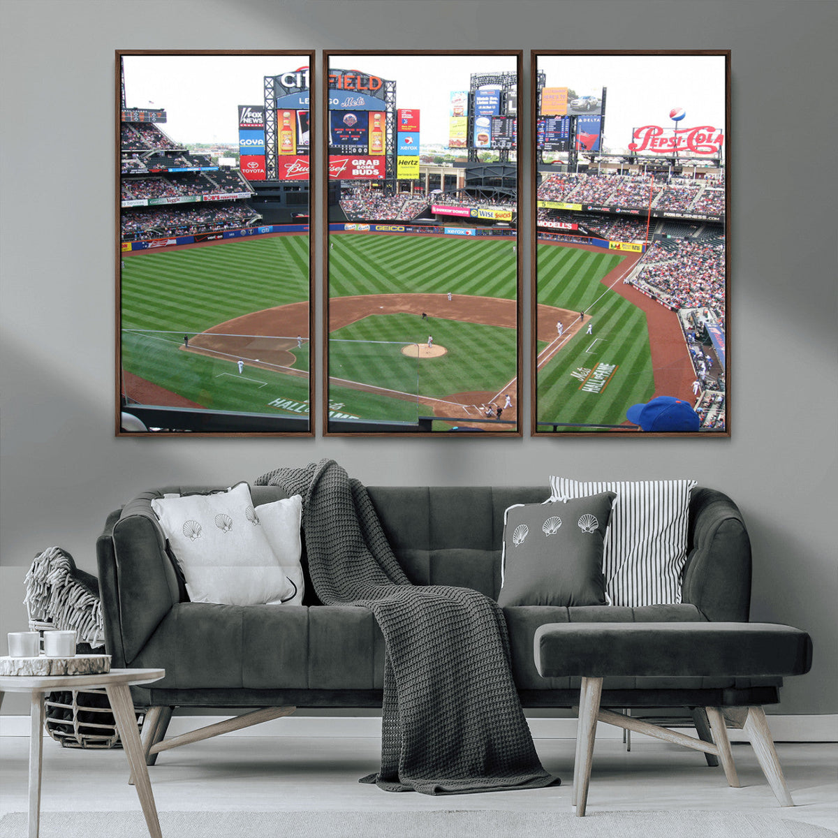 New York Mets Baseball Team Print - Citi Field Baseball