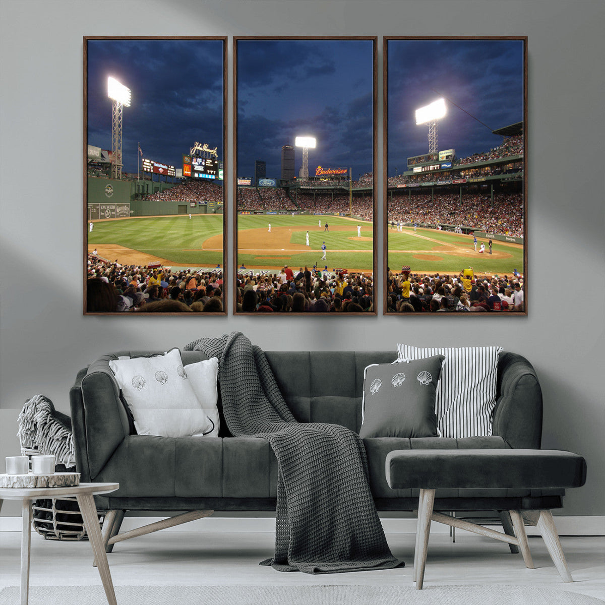 Boston Red Sox Baseball Team Print Canvas - Massachusetts