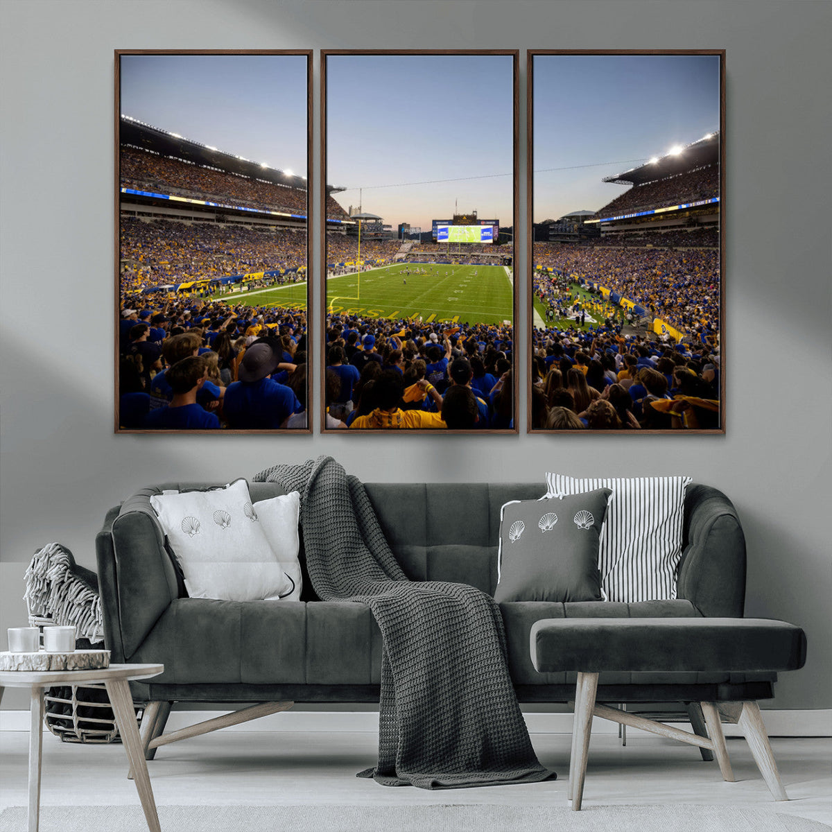 Pittsburgh Panthers Football Team Print - Pittsburgh