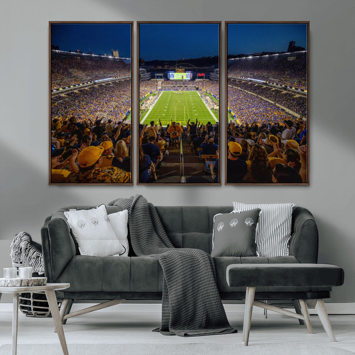 Pittsburgh Panthers Football Team Print - Pittsburgh