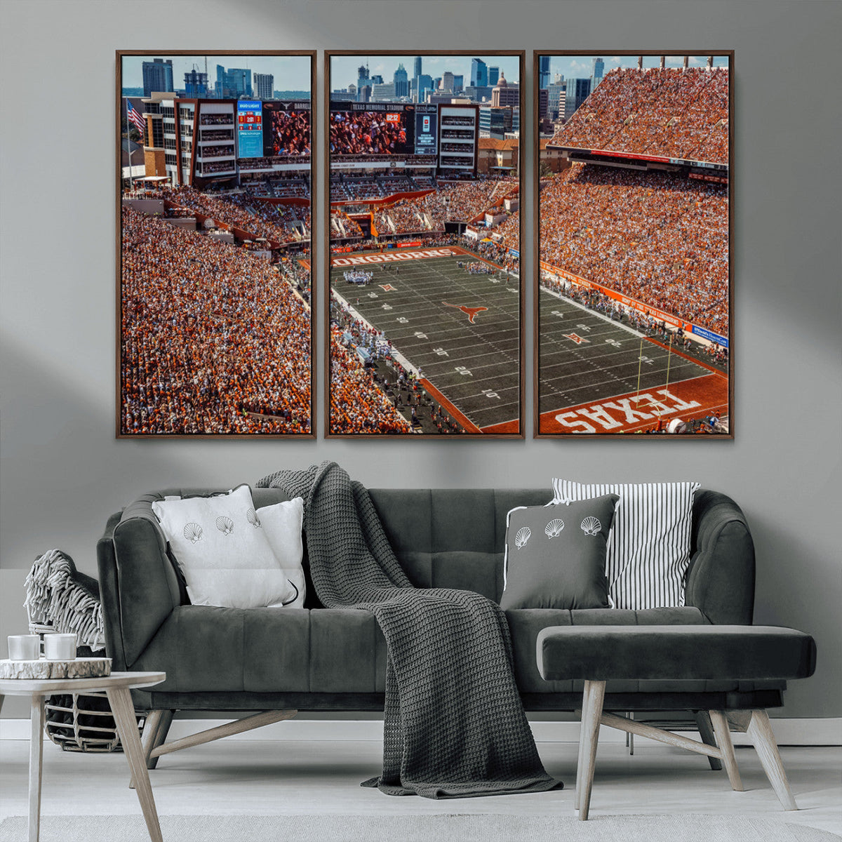 University of Texas Longhorns Football Team Print - Austin