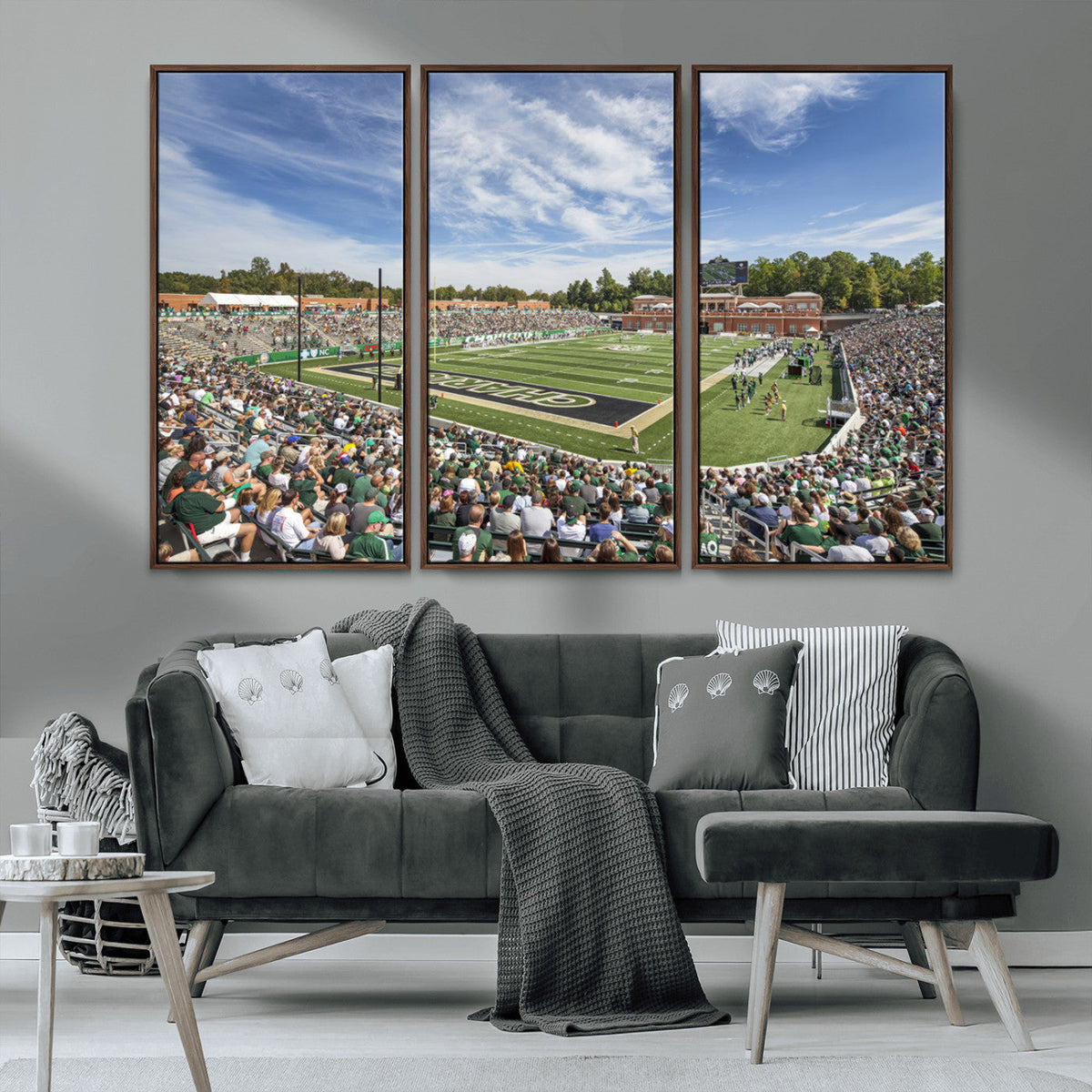 University of Charlotte 49ers Football Team Print -