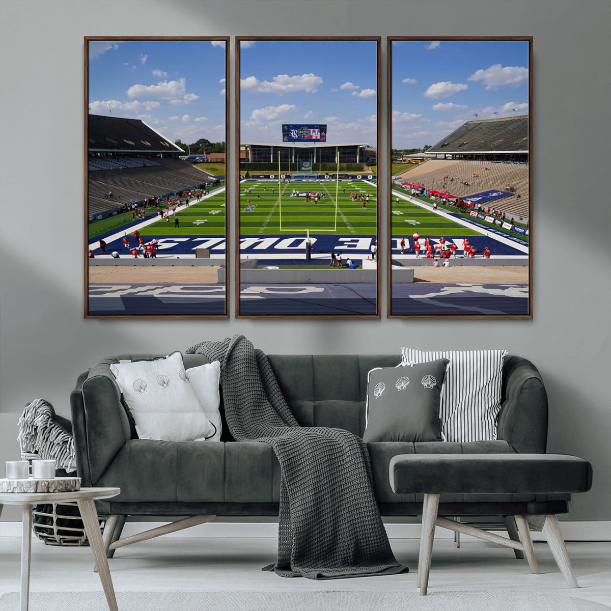 Rice University Owls Football Team Print - Houston Rice