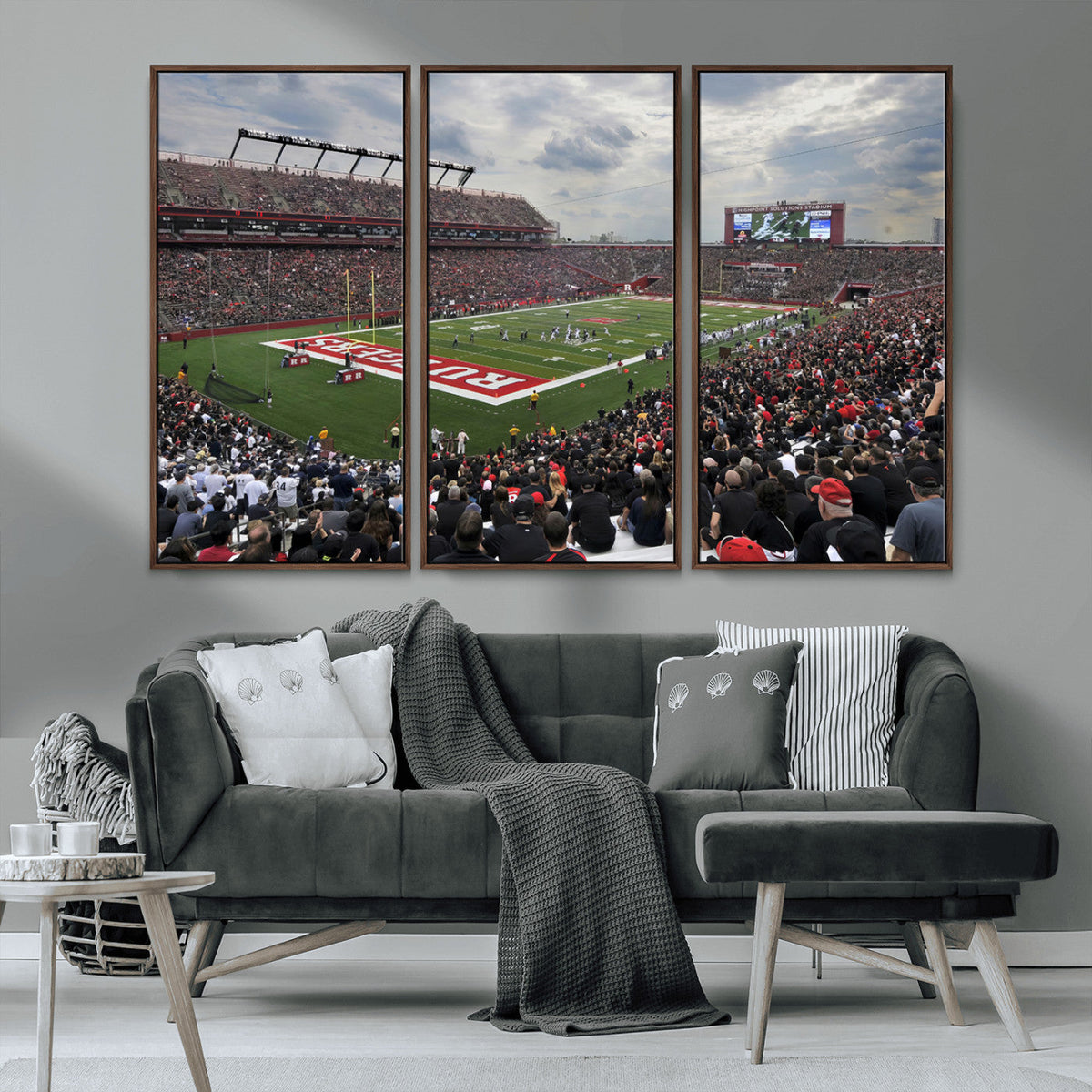 Rutgers Scarlet Knights Football Team Print - SHI Stadium,