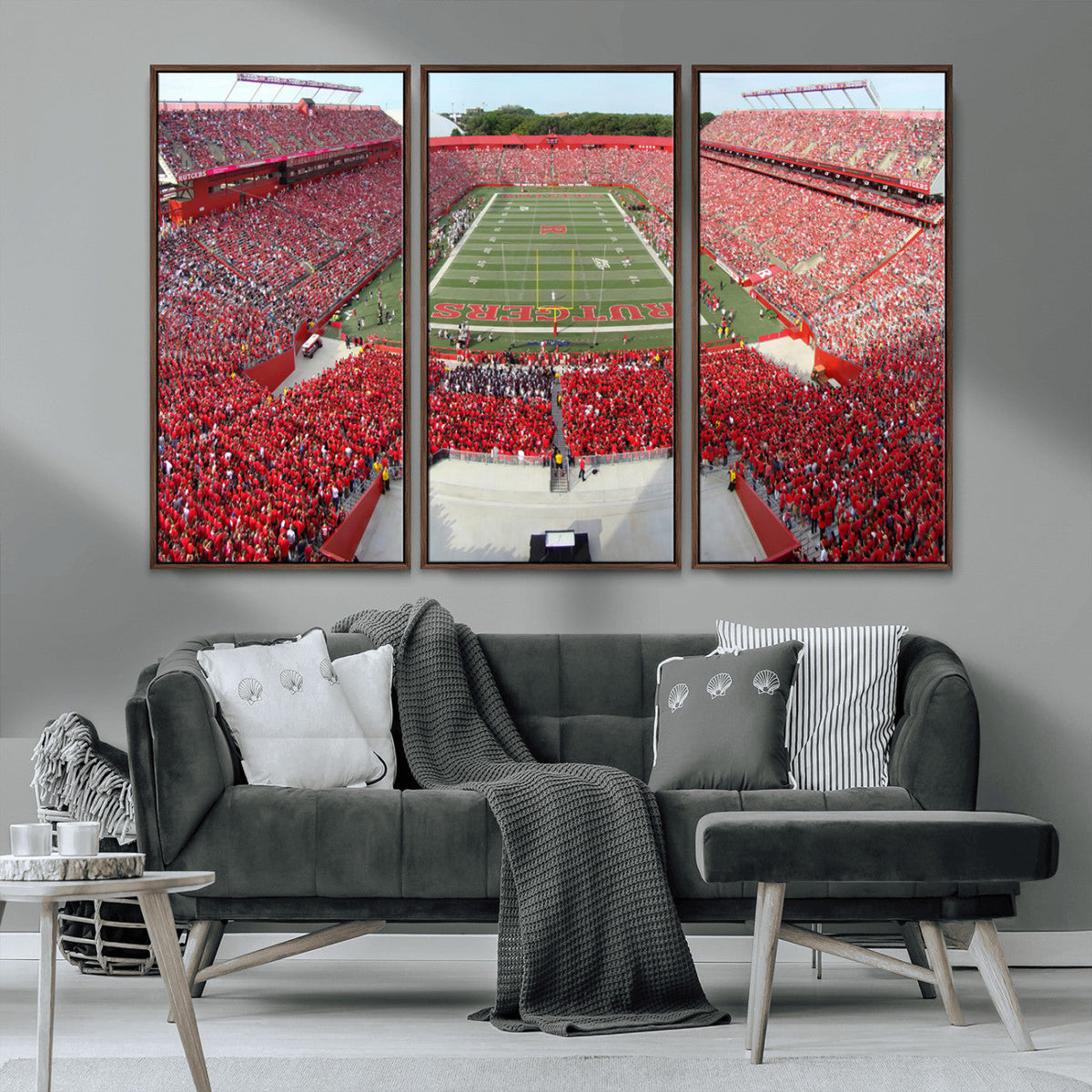 Rutgers Scarlet Knights Football Team Print - Piscataway SHI