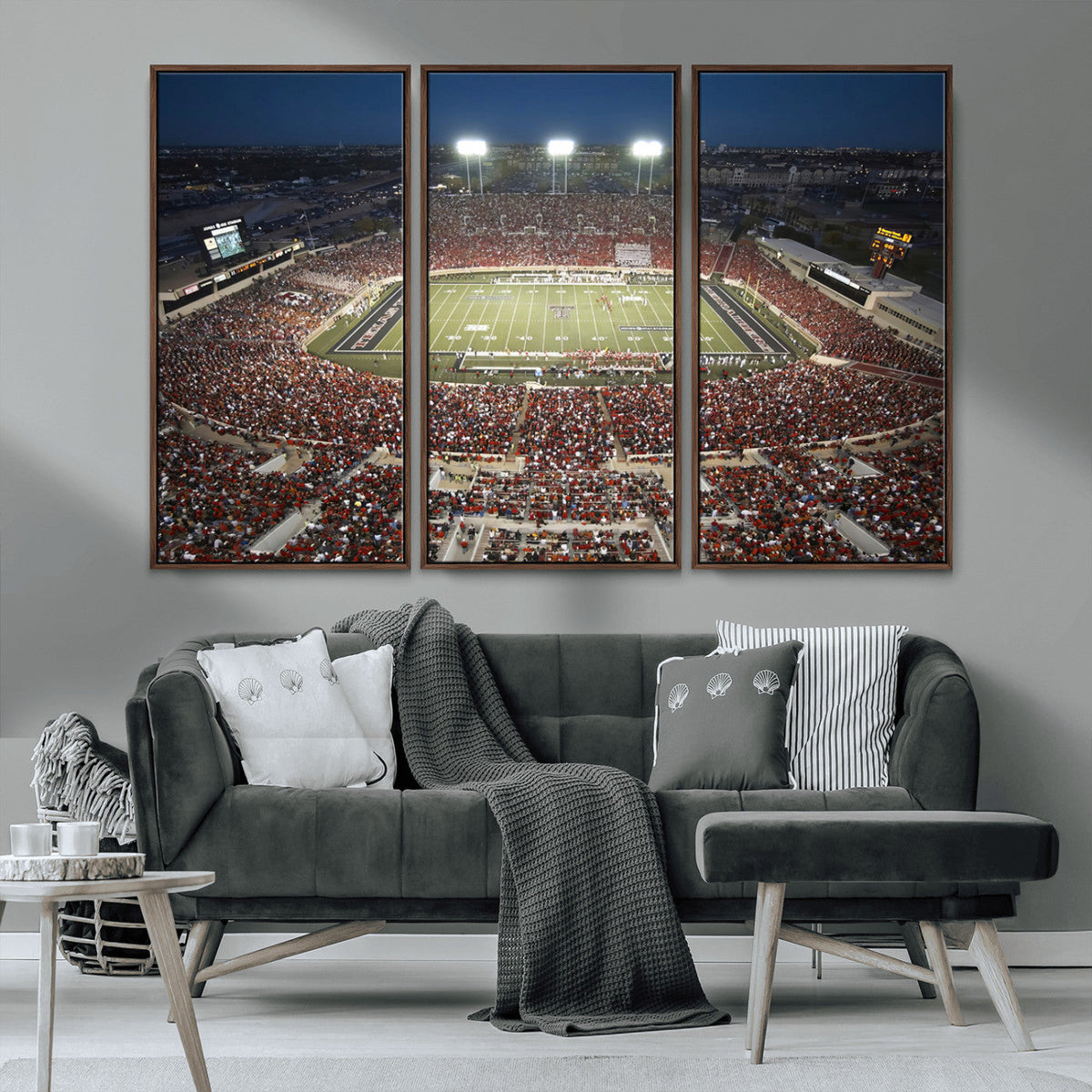 Texas Tech Red Raiders Football Team Print - Lubbock Jones