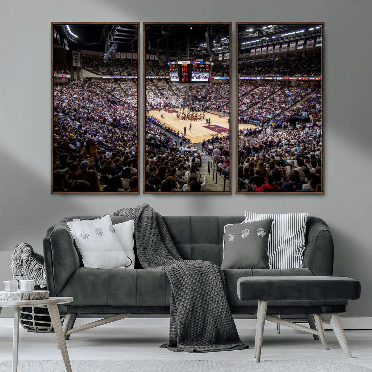 University of Nebraska Cornhuskers Basketball Team Print -