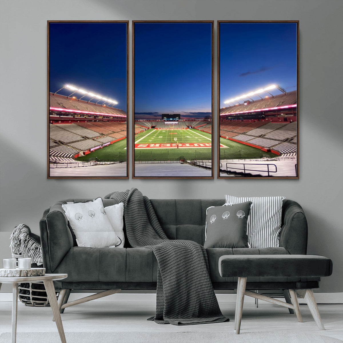 Rutgers Scarlet Knights Football Team Print - Piscataway SHI