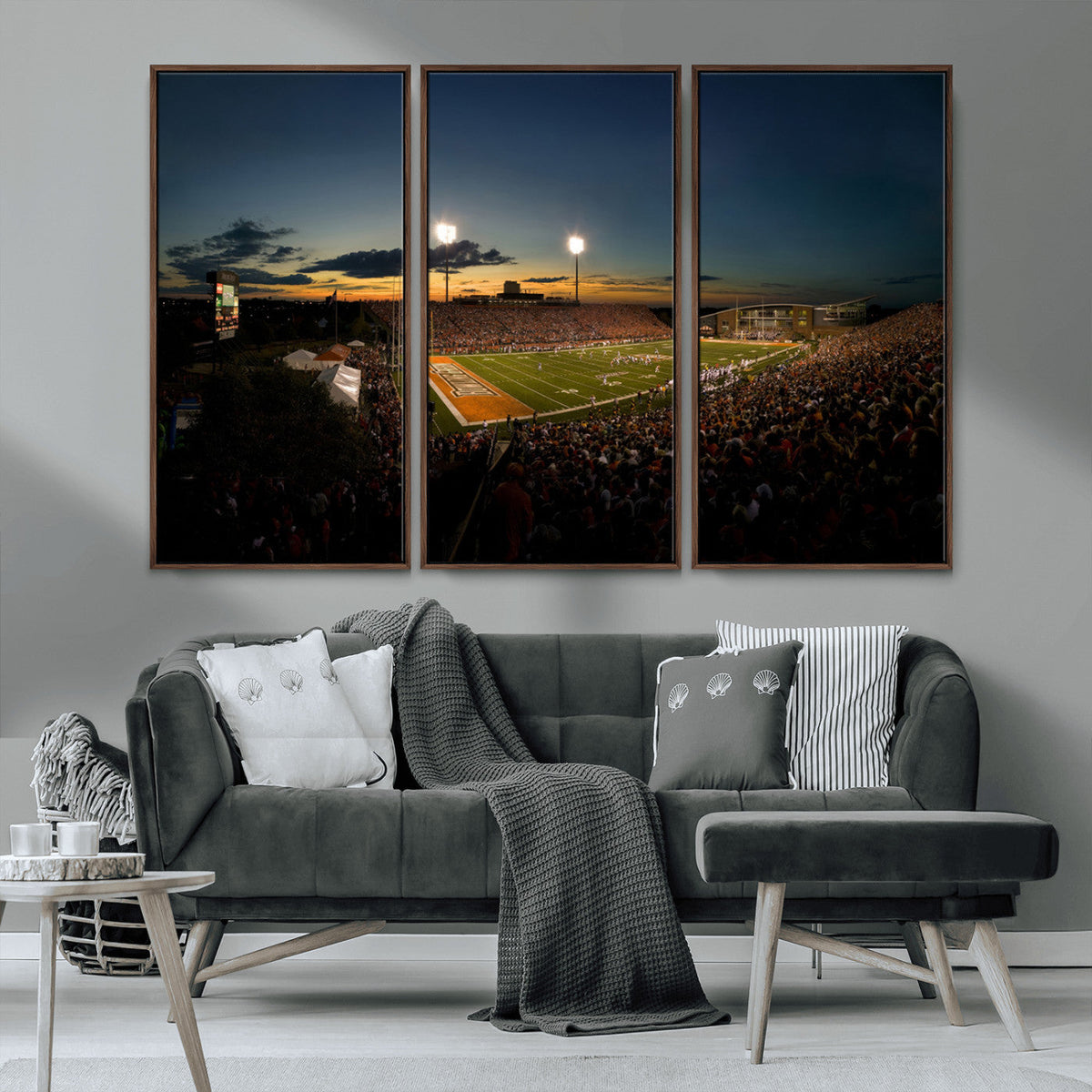 Ball State Cardinals Football Team Print - Muncie Scheumann