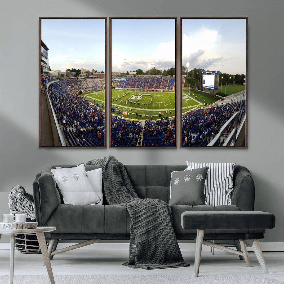 The Duke University Blue Devils Football Team Print - Durham