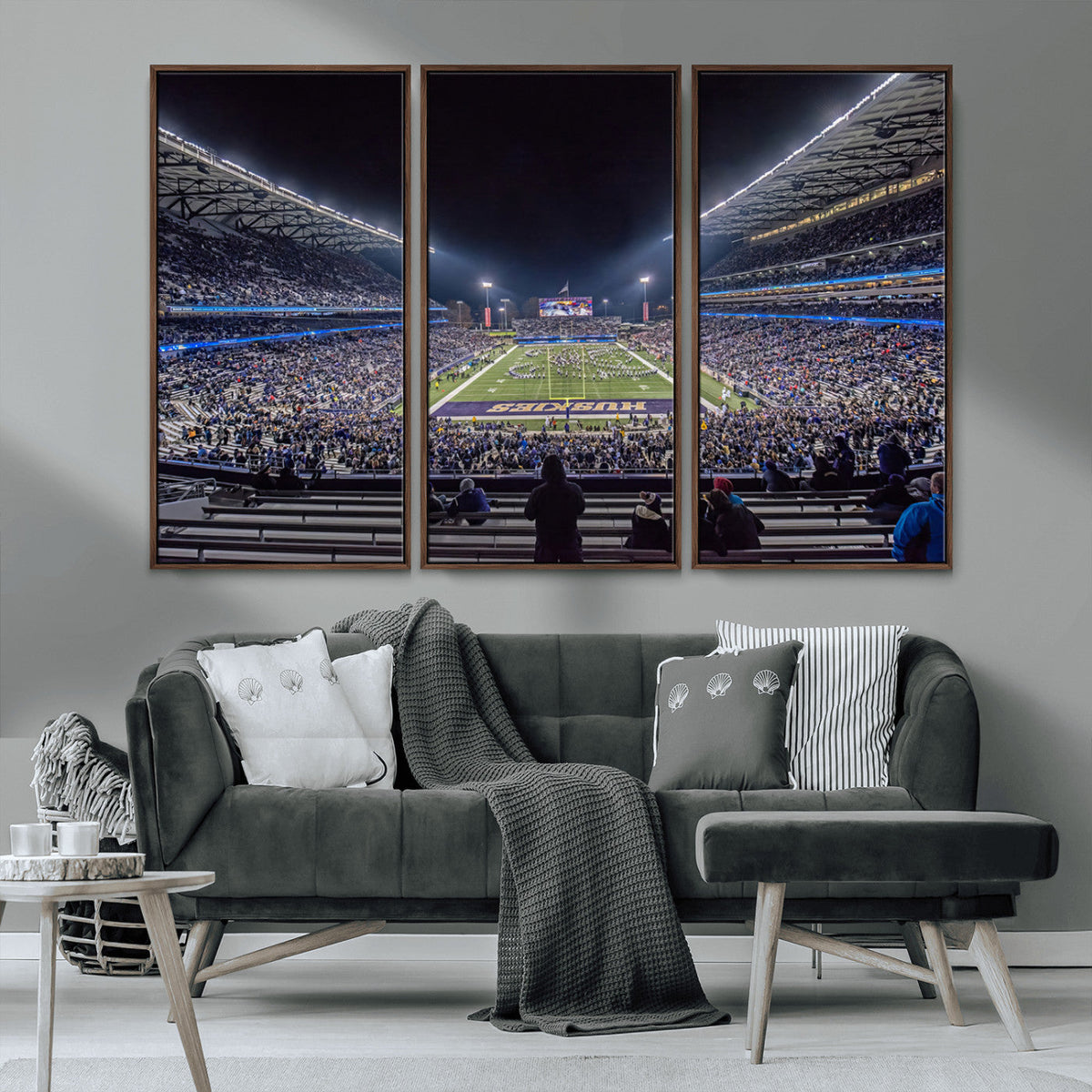 The University of Washington Huskies Football Team Print -