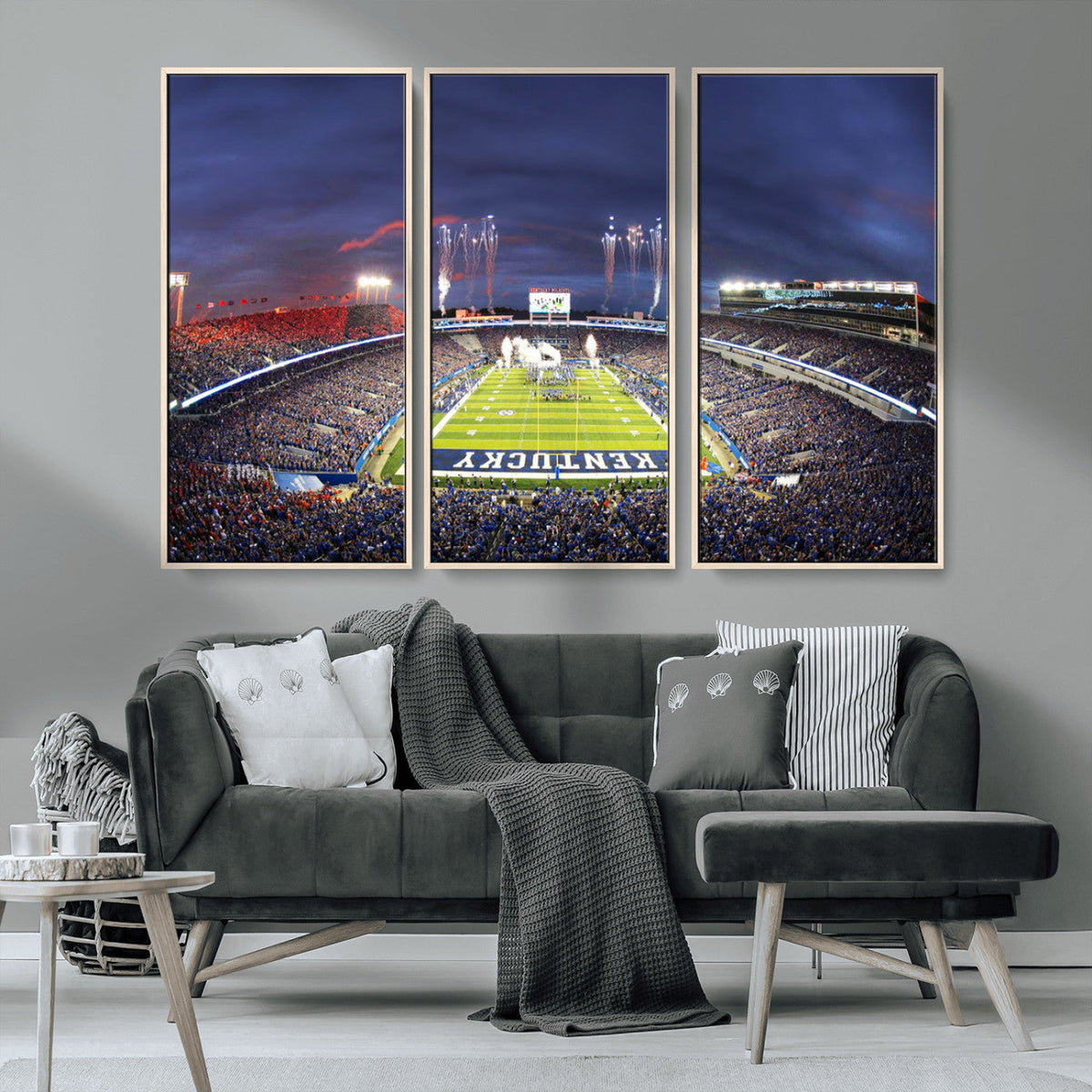 Kroger Field Canvas Wall Art - Kentucky Stadium Wall Art