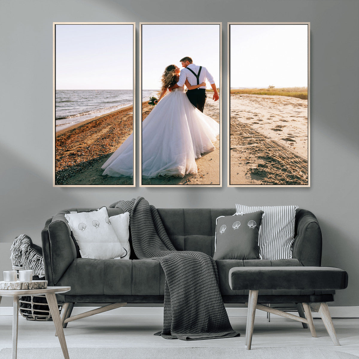 Framed Custom Canvas Print - Personalized Wall Art for Home