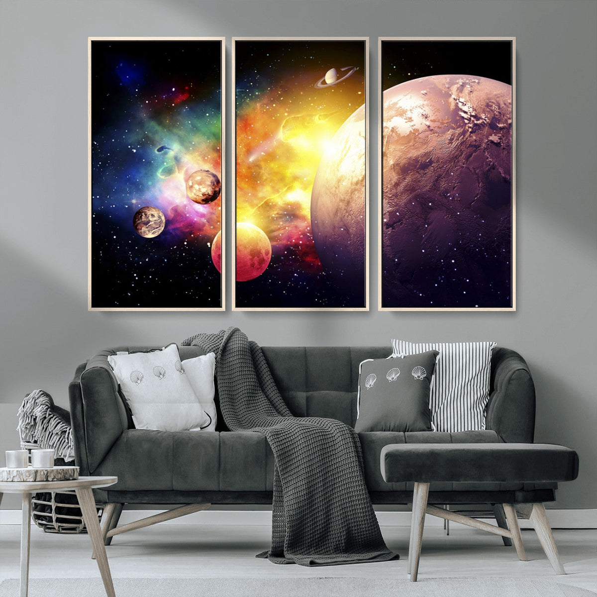 Space and Galaxy Canvas Print