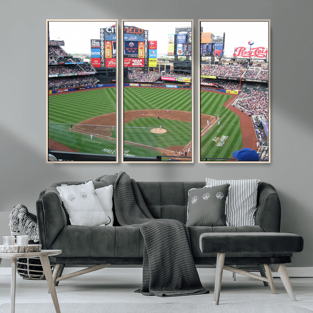 New York Mets Baseball Team Print - Citi Field Baseball