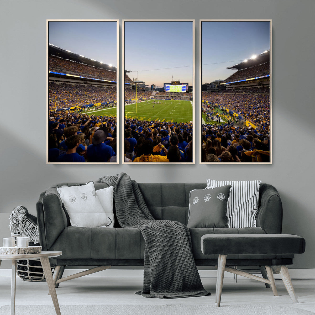 Pittsburgh Panthers Football Team Print - Pittsburgh