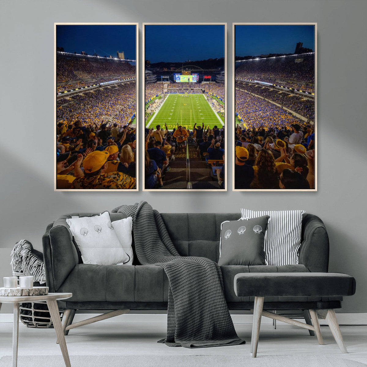 Pittsburgh Panthers Football Team Print - Pittsburgh