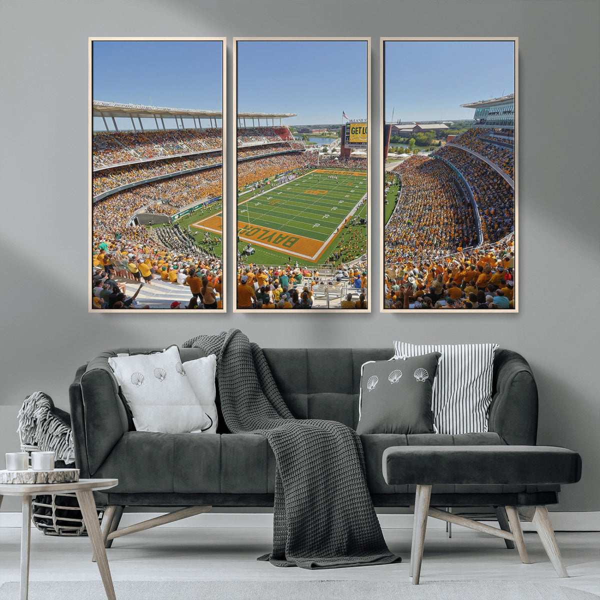 Baylor University Bears Football Team Print - Waco McLane