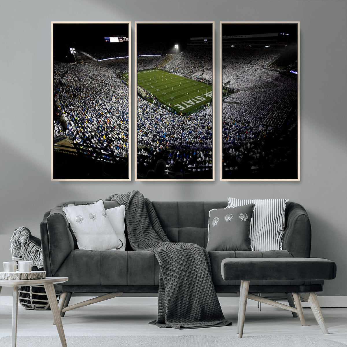 Penn State Football Stadium Wall Art - Beaver Stadium Canvas