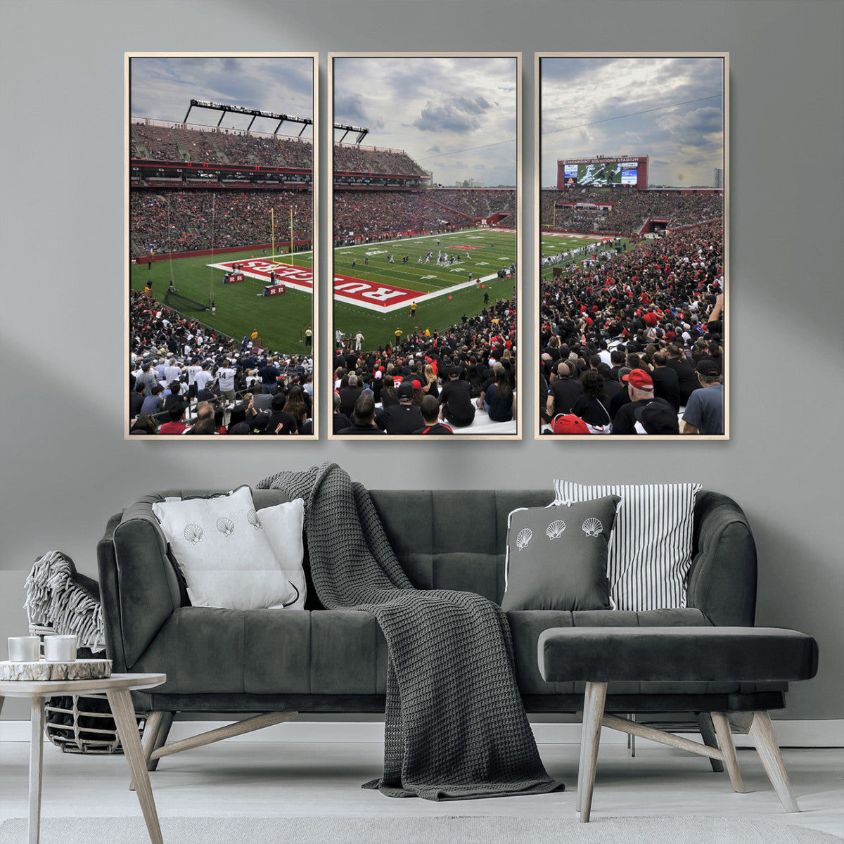 Rutgers Scarlet Knights Football Team Print - SHI Stadium,
